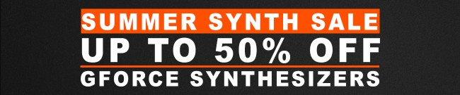 Banner GForce Summer Sale: Up to 50% Off
