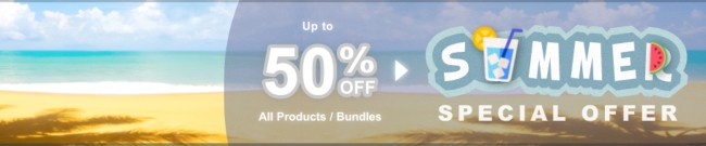 Banner Xhun Audio Summer Sale - Up to 50% Off