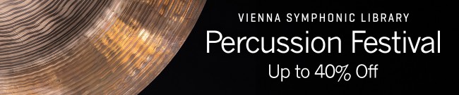 Banner Vienna Percussion Festival: Up to 40% Off