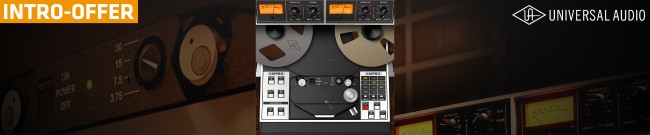 Banner Ampex ATR-102 Mastering Tape Recorder - Intro Offer