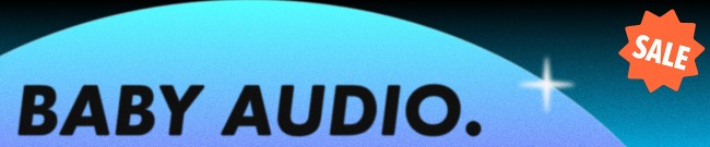 Banner Baby Audio October Sale - 40% Off
