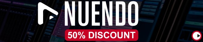 Banner Steinberg - 50% Off Nuendo