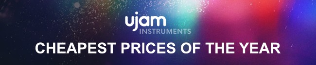 Banner UJAM - Cheapest Prices Of The Year