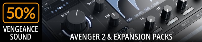 Banner Vengeance Sound - 50% Off