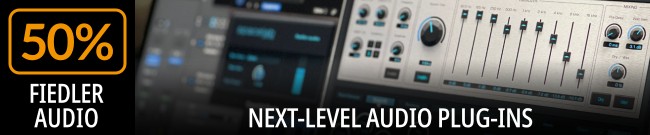 Banner Fiedler Audio: 50% Off