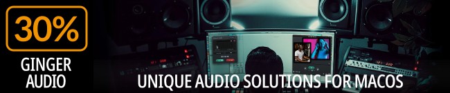 Banner Ginger Audio - 30% Off