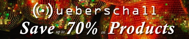 Banner Ueberschall Holiday Sale: Up to 70% Off