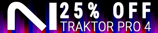 Banner Native Instruments: 25% Off Traktor Pro