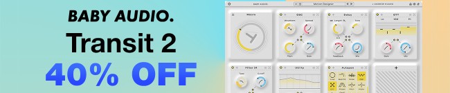Banner Baby Audio - Transit 2 - 40% Off