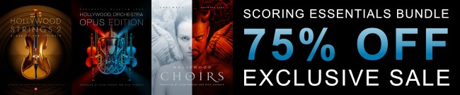 Banner EastWest: 75% Off Hollywood Scoring Essentials Bundle