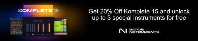 Banner Native Instruments - Komplete & Friends