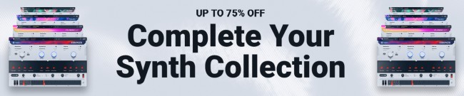 Banner UJAM Usynth Sale: Up to 75% Off