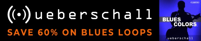 Banner Ueberschall Monthly Deal: 60% Off Blues Loops