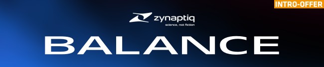 Banner Zynaptiq - Balance - Intro Offer