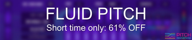 Banner Exclusive Deal: 61% OFF Fluid Pitch