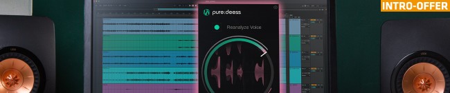 Banner Sonible - pure:deess - Intro Offer