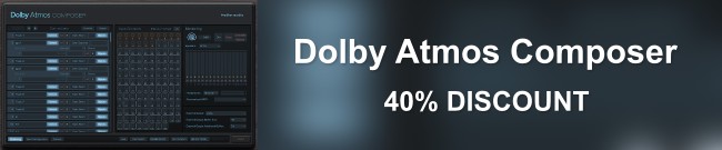 Banner Fiedler Audio - Dolby Atmos Composer - 40% Off