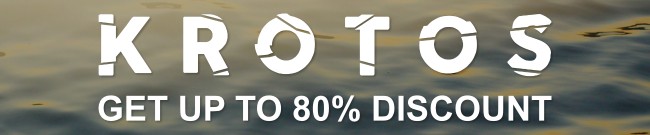 Banner Krotos Spring Sale: Up to 80% Off