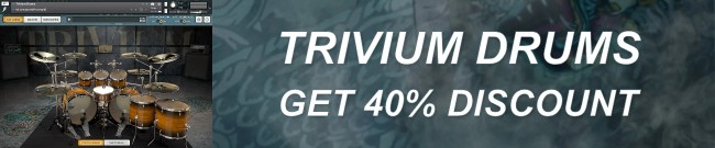 Banner Bogren Digital - Trivium Drums - 40% Off