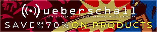 Banner Ueberschall Flash Sale: Up to 70% Off