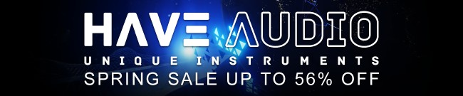 Banner HAVE Audio - Spring Sale