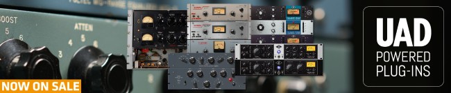 Banner Universal Audio - Plugin Sale