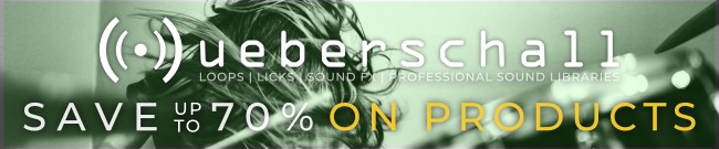 Banner Ueberschall Spring Sale