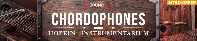 Banner Soundiron - Hopkin Instrumentarium: Chordophones - Intro Offer