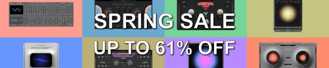 Banner Baby Audio - Spring Sale