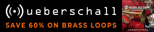 Banner Ueberschall Monthly Deal: 60% Off Brass Loops