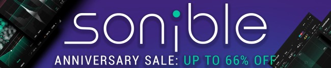 Banner Sonible Anniversary Sale: Up to 66% Off
