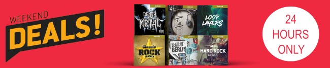 Banner Toontrack Deal - 24 Hours Only