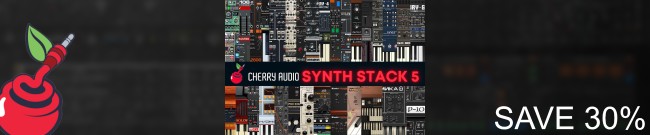 Banner Cherry Audio - Synth Stack 5 - 30% Off