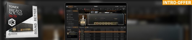 Banner IK Multimedia - Brown Sound 78/79 Signature Collection - Intro Offer