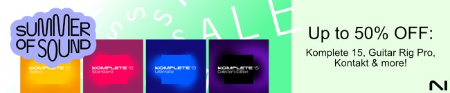 Banner Native Instruments - Summer of Sound