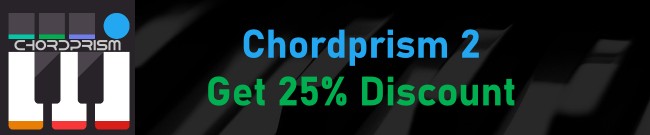 Banner Mozaic Beats - Chord Prism 2 - 25% Off