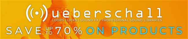 Banner Ueberschall Flash Sale: Up to 70% Off