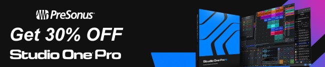 Banner PreSonus - 30% Off