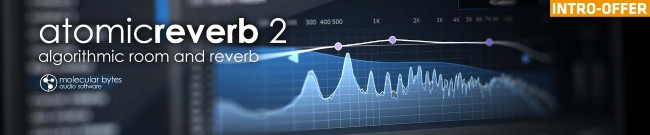 Banner Molecular Bytes - AtomicReverb 2 - Intro Offer