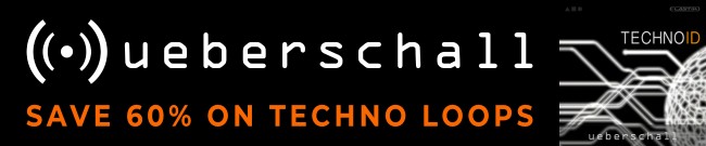 Banner Ueberschall Monthly Deal: 60% Off Techno Loops