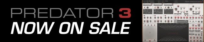 Banner Rob Papen - Predator 3 Sale