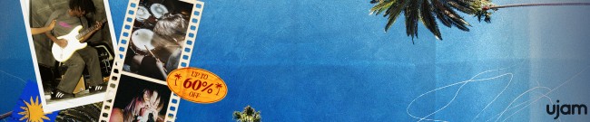 Banner UJAM Summer Sale - Up to 60% Off