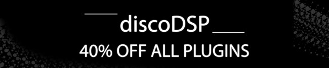 Banner Disco DSP - 40% Off