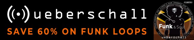 Banner Ueberschall Monthly Deal: 60% Off Funk Loops