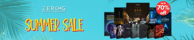 Banner Zero-G Summer Sale: Up to 70% Off