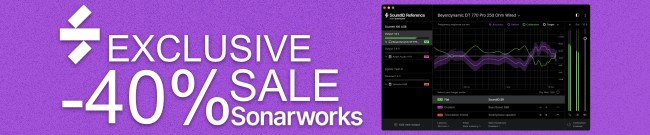 Banner Exclusive Offer: 40% Off SoundID Reference