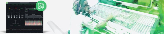 Banner iZotope - Insight 2 - 75% Off