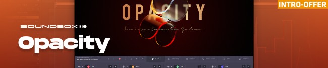 Banner Audiomodern - Opacity - Intro Offer