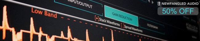 Banner Newfangled Audio - 50% Off