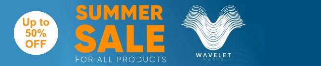 Banner Wavelet Audio - Up to 50% Off